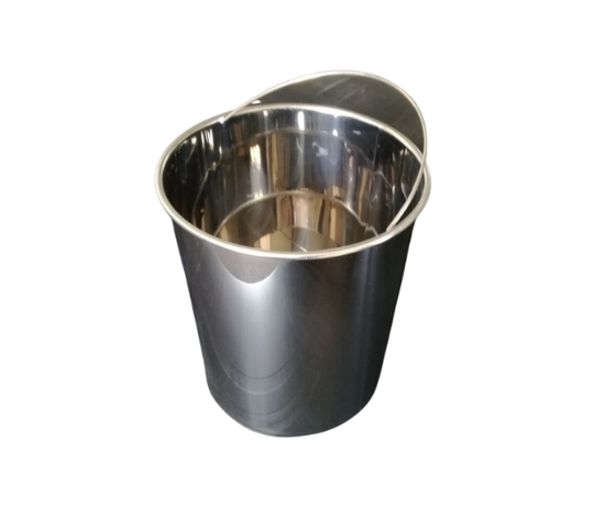 Secchiello inox per pattumiera a pedale da 15 litri