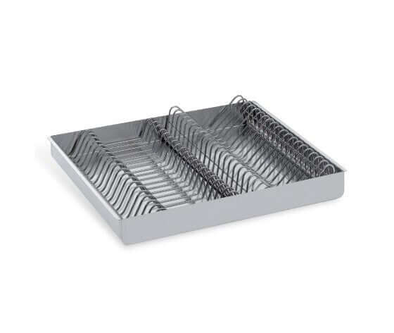 SETTFRFE Organizer per cassetti in rete metallica 2P, organizer per posate, portaposate, vassoio per utensili da cucina per cassetto, argento (2 pezzi SETTFRFE Organizer per cassetti in rete metallica 2P, organizer per posate, portaposate, vassoio per utensili da cucina per cassetto, argento (2 pezzi